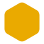 Yellow hexagon